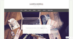 Desktop Screenshot of laurenmorrill.com