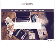 Tablet Screenshot of laurenmorrill.com